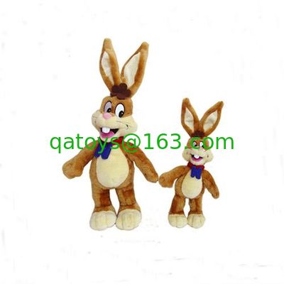 16inch Pascua púrpura preciosa que los juguetes del empuje del conejo de conejitos para el festival celebran