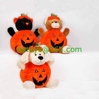 juguetes rellenos bolso púrpura de la felpa del regalo de 12inch Halloween para el partido de Halloween