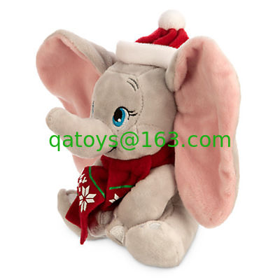 Animales grises rellenos de Dumbo Disney juguetes de peluche 35cm fibras de poliéster seguro