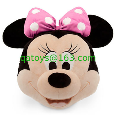 16 pulgadas negro rosa Disney animales rellenos almohadón y almohada paquete