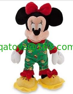 Los juguetes de encargo Mickey Mouse de la felpa de Disney con ropa de noche rellenaron los 40cm