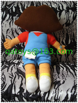 Moda Dora Explorer dibujos animados juguetes de peluche Rojo Azul Marrón 45cm Personalizado