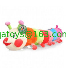 El bebé lindo de la felpa de Caterpillar del número juega a los niños rellenos coloridos que juegan el aprendizaje