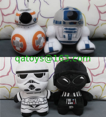 Muñecas lindas calientes de la felpa de la historieta de Star Wars Disney para la promoción que juega los 20cm