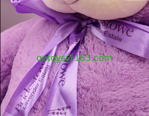 Moda púrpura Oso de peluche grande Jumbo Juguetes de animales rellenos Tamaño grande