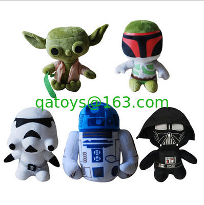 8 pulgadas lindo Star Wars dibujos animados Disney muñecas de peluche verde para la colección
