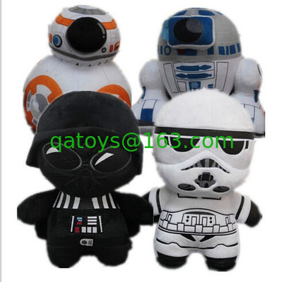 Muñecas lindas calientes de la felpa de la historieta de Star Wars Disney para la promoción que juega los 20cm