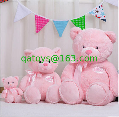 Juguetes suaves rellenos azules preciosos de la felpa del oso de peluche de 12 pulgadas para los regalos de la promoción