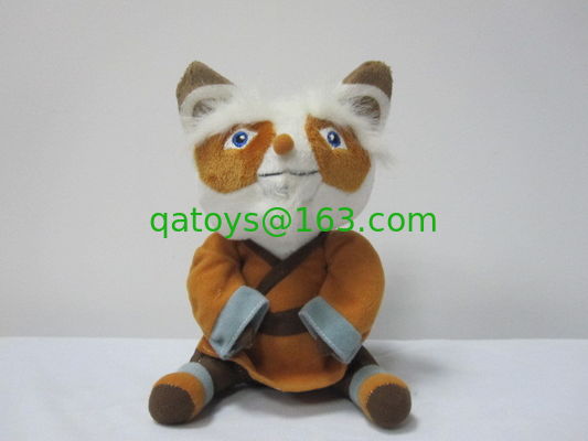20cm dibujos animados lindos juguetes de peluche kung fu panda tigre dibujos animados animales rellenos