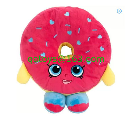 Shopkins clasificó los juguetes ASTM-963 lindo rojo de la felpa de la historieta de los caracteres