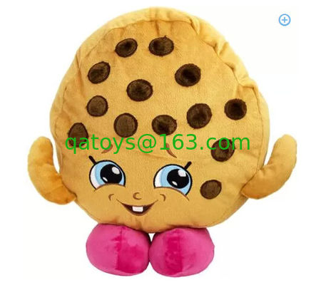 Shopkins clasificó los juguetes ASTM-963 lindo rojo de la felpa de la historieta de los caracteres