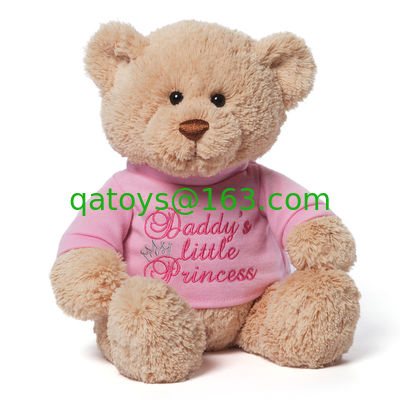Forme y moda de los juguetes del peluche del oso de peluche del rosa material suave