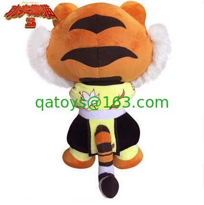 Juguetes rellenos historieta linda de la felpa de la tigresa de la panda 3 de Kungfu para los regalos de la promoción