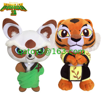 Juguetes rellenos historieta linda de la felpa de la tigresa de la panda 3 de Kungfu para los regalos de la promoción