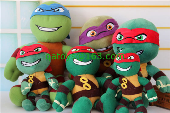 La historieta adolescente de las tortugas 2 de Ninja del mutante rellenó los juguetes de la felpa de los niños 12 pulgadas