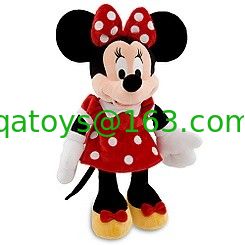 La felpa original de Disney del sistema completo juega peluches de la familia de Disney los 22cm