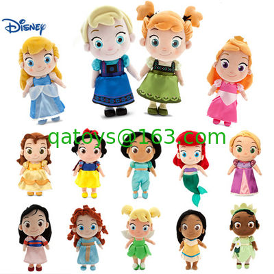 Serie de Disney Princesa Set completo muñeca niños juguetes de peluche 12 pulgadas