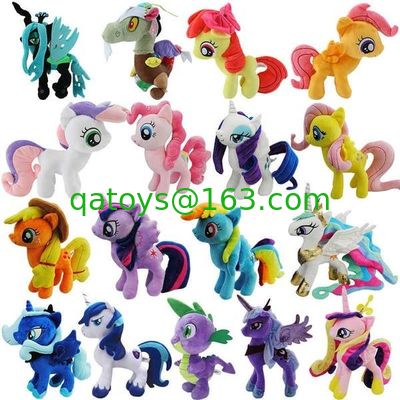 la felpa linda y preciosa de 8 pulgadas de la historieta juega mis pequeños juguetes de la felpa de la colección de la familia del potro