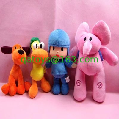 Pequeños juguetes rellenos Pocoyo preciosos de la felpa de la historieta para la promoción los 20cm