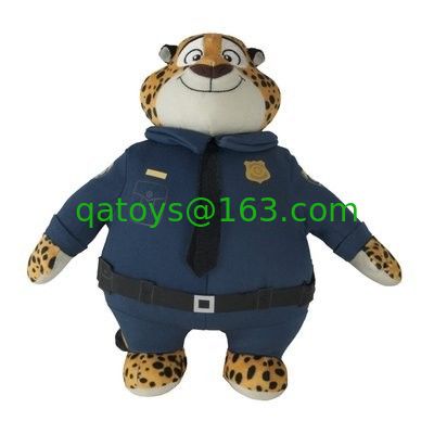 Los personajes de dibujos animados Zootopia de Disney rellenaron los juguetes de la felpa de la historieta 9 pulgadas