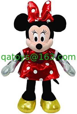 Púrpura y Rojo Disney Original Púrpura Minnie Mouse Super Material suave