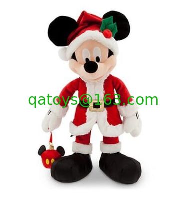 Moda Navidad Mickey Mouse y Minnie Mouse Disney Peluches 40cm