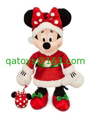 Moda Navidad Mickey Mouse y Minnie Mouse Disney Peluches 40cm