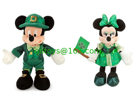 la felpa de Disney de 10 pulgadas juega los peluches de Disney del escaparate del mundo de Irlanda