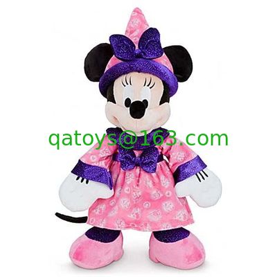 Animales de peluche de Disney Mickey Mouse y Minnie Mouse creen en la magia 12 pulgadas