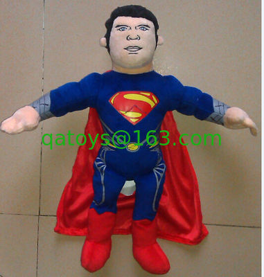 La felpa grande de la historieta del superhombre juega los juguetes suaves rellenos 16 avanza lentamente/24 avanza lentamente/36 pulgadas