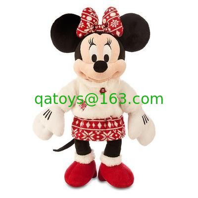 Moda Disney juguetes de peluche de Navidad Mickey y Minnie Mouse 40cm
