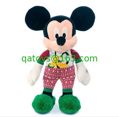 La felpa linda de Disney de la moda juega la Navidad Mickey y la altura de Minnie Mouse los 40cm