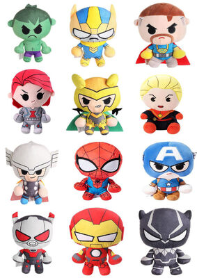 Juguetes de peluche originales de Marvel / Spiderman / Iron Man / Thor de 10 pulgadas