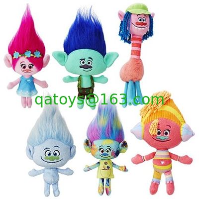 12 pulgadas de dibujos animados llenos de Disney juguetes de peluche encantadores nuevos trolls para niños regalo
