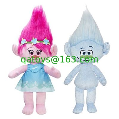 12 pulgadas de dibujos animados llenos de Disney juguetes de peluche encantadores nuevos trolls para niños regalo