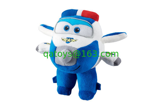 8 estilos de dibujos animados juguetes de peluche 20cm Super alas avión, color rojo / verde / amarillo