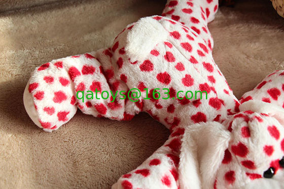 Los juguetes rellenos día de San Valentín preciosos/el perro animal rellenaron los juguetes del empuje para la celebración los 35cm