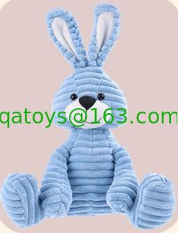 Cute and Lovely Corduroy Material Bunny Rabbit soft Toys 9inch
