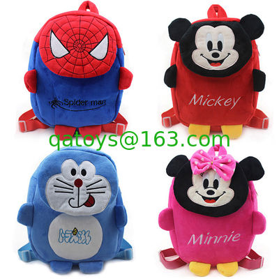 La moda que la historieta preciosa embroma las mochilas de la escuela personalizó la felpa suave, los 23cm*21cm*9cm