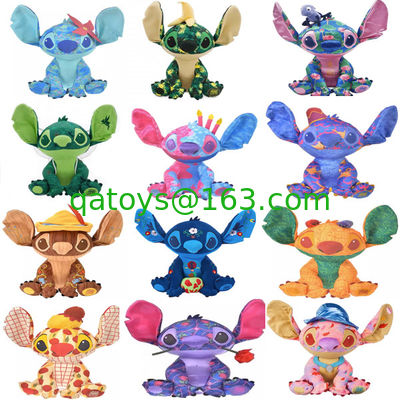 New Disney Stitch Original Hawaiien Lilo & Stitch Plush Toys Stuffed Toys 30cm