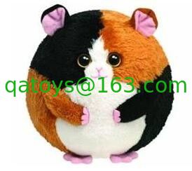 los regalos promocionales animales de la forma redonda de los 25cm juegan verde/Brown/color gris