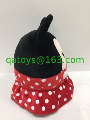 Peluche corto suave de Mickey Mouse, relleno de algodón PP, 25cm