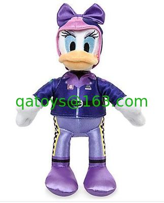 Peluche del pato de la margarita de 12 de la pulgada de Disney del automóvil descubierto coches de los corredores para los niños 3+