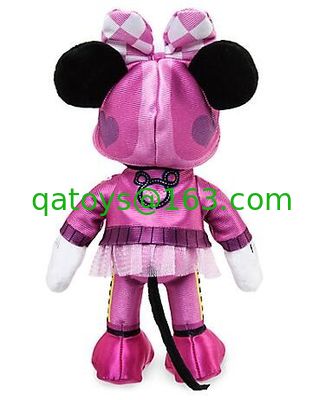 Moda Disney juguetes de peluche, Mickey Mouse rosa Disney Roadster Coches de carreras animales rellenos 30 cm