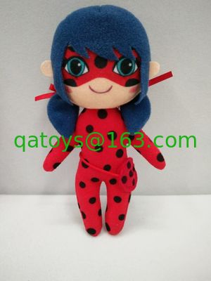 Juguetes de la felpa de la historieta de la moda, peluches milagrosos del juguete de la mariquita 6 pulgadas