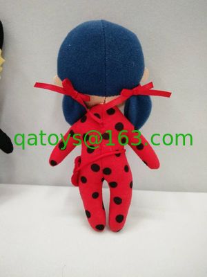 Juguetes de la felpa de la historieta de la moda, peluches milagrosos del juguete de la mariquita 6 pulgadas