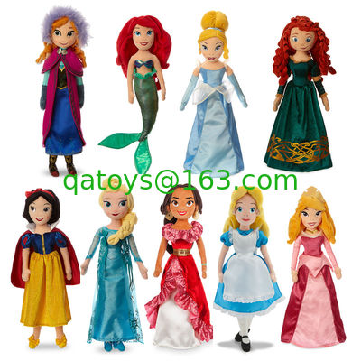 Juguetes lindos de la felpa de Disney de la historieta de Moana, princesa Stuffed Dolls de Disney