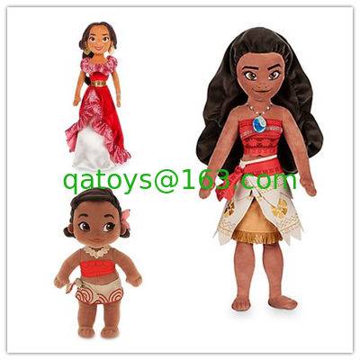Juguetes lindos de la felpa de Disney de la historieta de Moana, princesa Stuffed Dolls de Disney