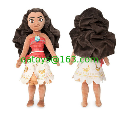 Juguetes lindos de la felpa de Disney de la historieta de Moana, princesa Stuffed Dolls de Disney