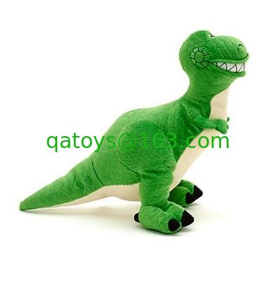 Original Disney Rex Dinosaur Bean Pequeño dibujo animado Disney juguetes blandos 20cm